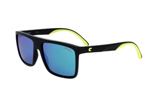 Lunettes de soleil homme - verres effet miroir - Catégorie 3 - Carrera
