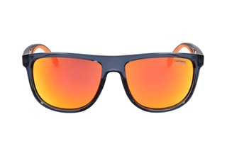 Lunettes de soleil homme - Verres effet miroir - Catégorie 3 - Carrera