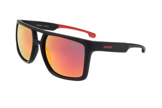 Lunettes de soleil homme - Verres effet miroir - Catégorie 3 - Carrera