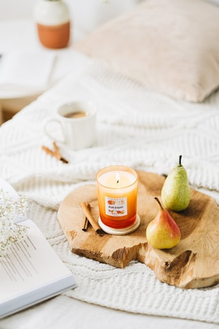 Bougie parfumée Pumpkin pie - Poire, vanille et cannelle