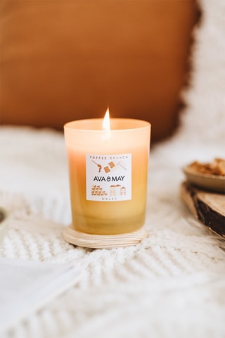 Bougie parfumée Toffee Crunch - Noisette, vanille et caramel