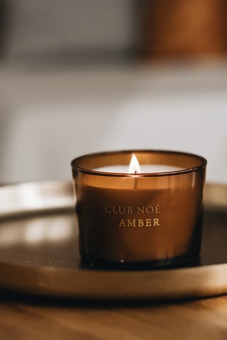 Bougie parfumée Amber - Ambre, bois de santal et vanille