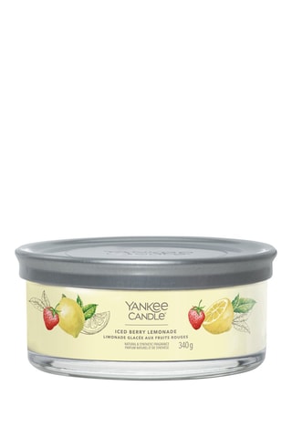 Bougie parfumée jarre moyen modèle - Limonade glacée aux fruits rouges