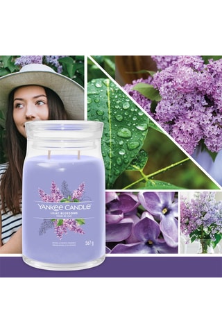 Bougie parfumée jarre grand modèle Signature - Jardin Aux Lilas