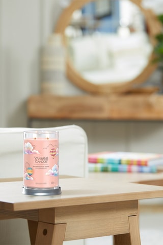 Bougie parfumée jarre grand modèle Signature - Ciels aquarelles