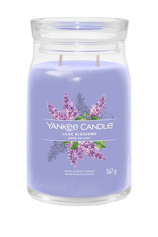 Bougie parfumée jarre grand modèle - Jardin aux lilas