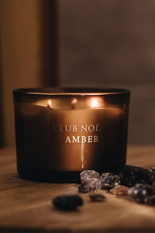 Bougie parfumée Amber - Ambre, bois de santal et vanille