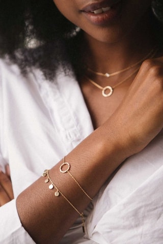 Bougie parfumée et bracelet doré Surprenantes - Barbe à Papa