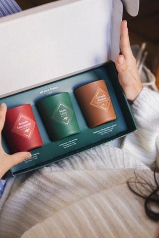 Coffret L’Atelier des Merveilles - 3 bougies parfumées