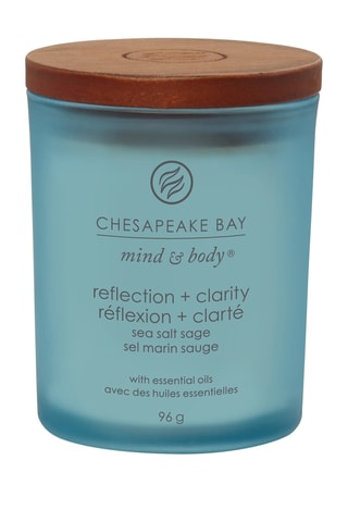 Bougie parfumée Reflexion & Clarté - Sel marin sauge