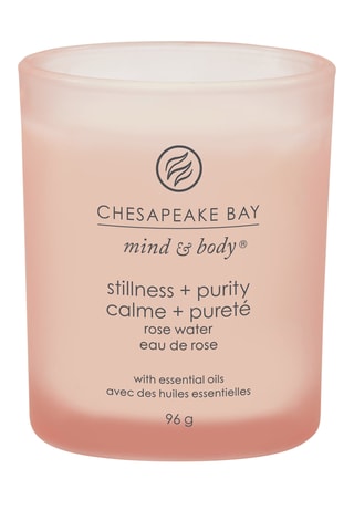 Bougie parfumée Calme & Pureté - Eau de rose