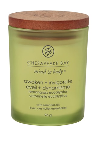 Bougie parfumée Eveil & Dynamisme - Citronnelle Eucalyptus