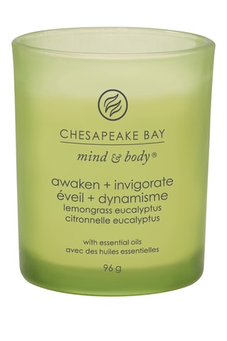 Bougie parfumée Eveil & Dynamisme - Citronnelle Eucalyptus