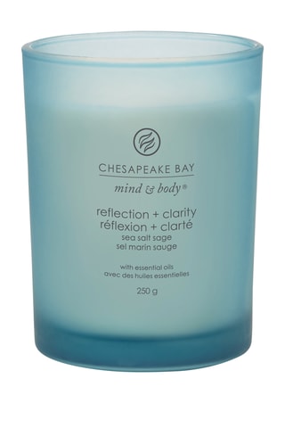 Bougie parfumée Reflexion & Clarté - Sel marin sauge