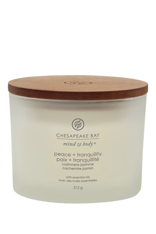 Bougie parfumée Paix & Tranquilité - Cachemire jasmin