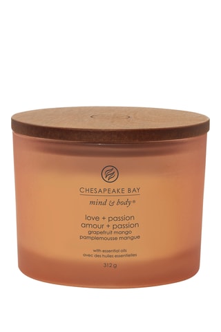 Bougie parfumée Amour & Passion - Pamplemousse mangue