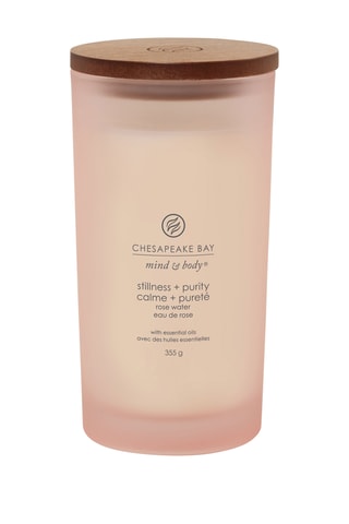 Bougie parfumée Calme & Pureté - Eau de rose