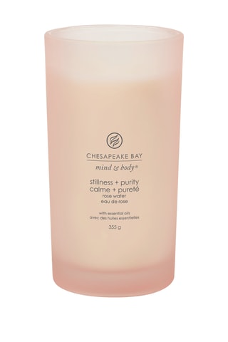 Bougie parfumée Calme & Pureté - Eau de rose