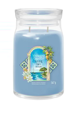 Bougie parfumée jarre grand modèle - Ciel d’azur