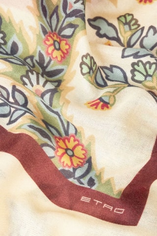 Foulard en laine, cachemire et soie - Ecru