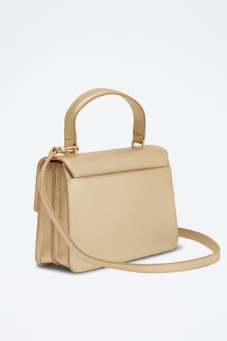 Sac à main en cuir de veau Mini Bella - Doré