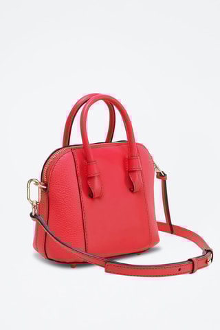 Sac à main en cuir de veau Miastella Mini - Rouge