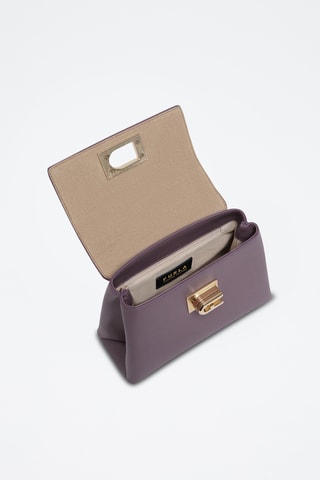 Sac à main en cuir 1927 Mini - Violet