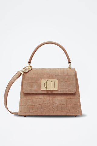 Sac à main en cuir 1927 Mini - Beige