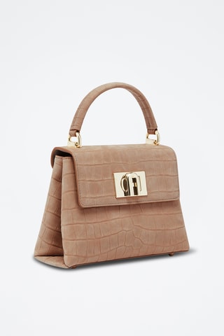 Sac à main en cuir 1927 Mini - Beige