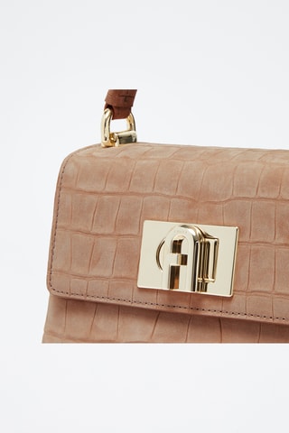 Sac à main en cuir 1927 Mini - Beige