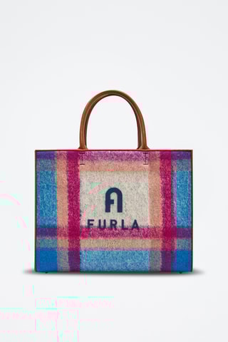 Sac à main en laine et cuir Opportunity - Marron