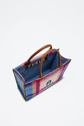 Sac à main en laine et cuir Opportunity - Marron