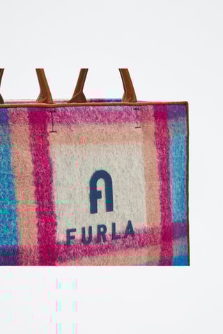 Sac à main en laine et cuir Opportunity - Marron