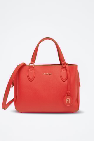Sac à main en cuir de veau Minerva - Rouge