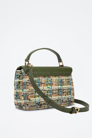 Sac à main en cuir de veau Dafne - Vert émeraude