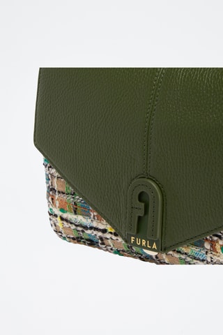 Sac à main en cuir de veau Dafne - Vert émeraude