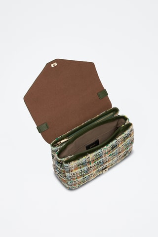 Sac à main en cuir de veau Dafne - Vert émeraude