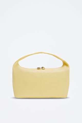 Sac à main en cuir de veau Ginger - Jaune