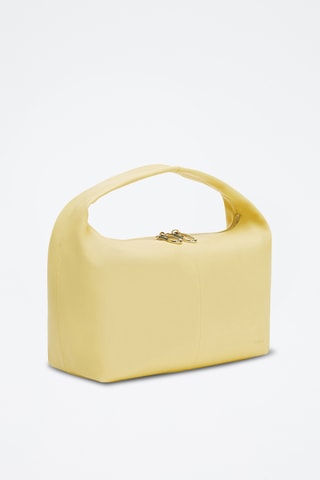 Sac à main en cuir de veau Ginger - Jaune