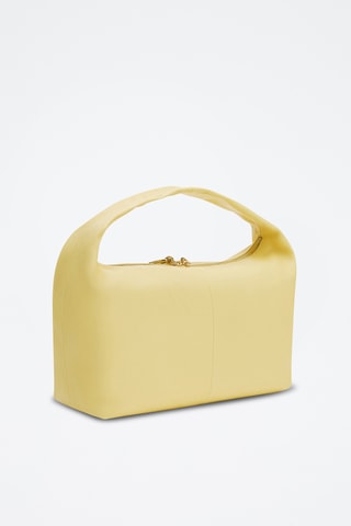 Sac à main en cuir de veau Ginger - Jaune
