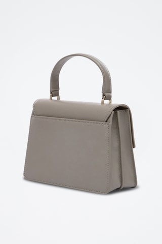 Sac à main en cuir de veau Venere Mini - Gris clair