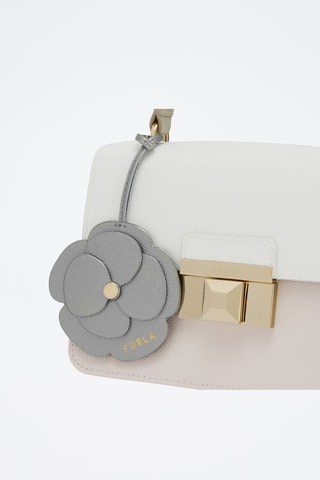 Sac à main en cuir Venere - Beige et gris