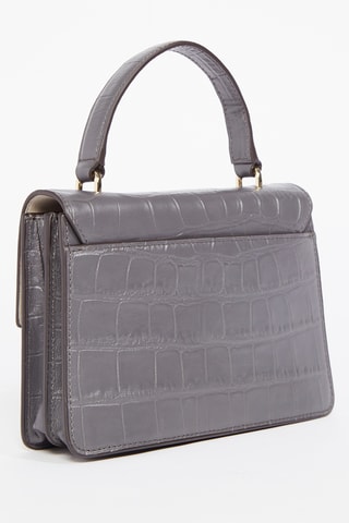 Sac à main en cuir de veau Venere - Gris