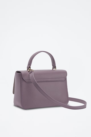 Sac à main en cuir de veau Metropolis - Violet
