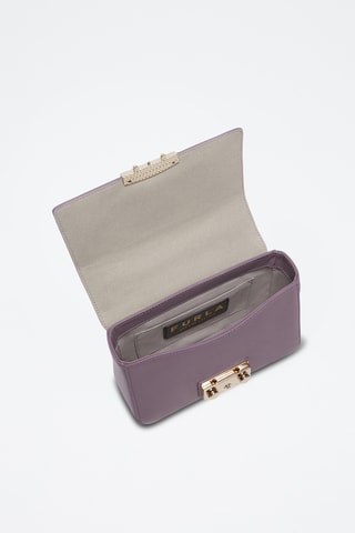 Sac à main en cuir de veau Metropolis - Violet