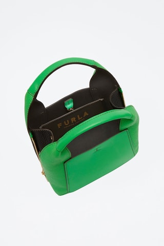 Sac à main en cuir de veau Gilda Mini - Vert