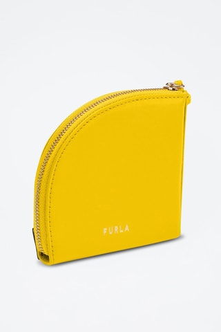 Sac à main en cuir Allegra Coin - Jaune