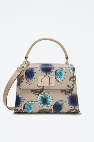 Sac à main en cuir 1927 Mini - Beige