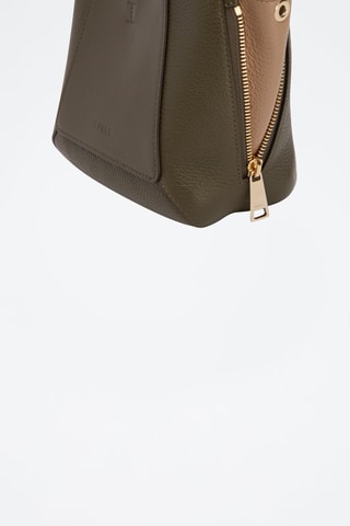 Sac à main en cuir Gilda Mini - Kaki