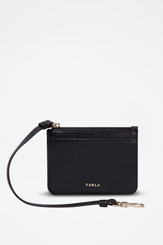 Porte-cartes en cuir Babylon - Noir